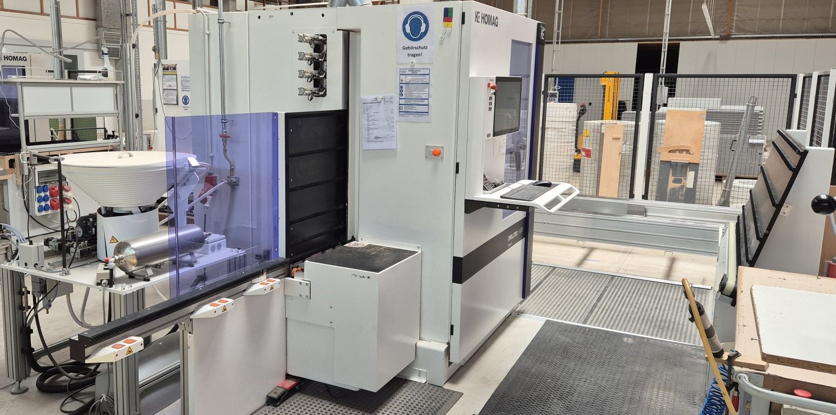 Vertikales  CNC-Bearbeitungszentrum / HOMAG / DRILLTEQ V-500