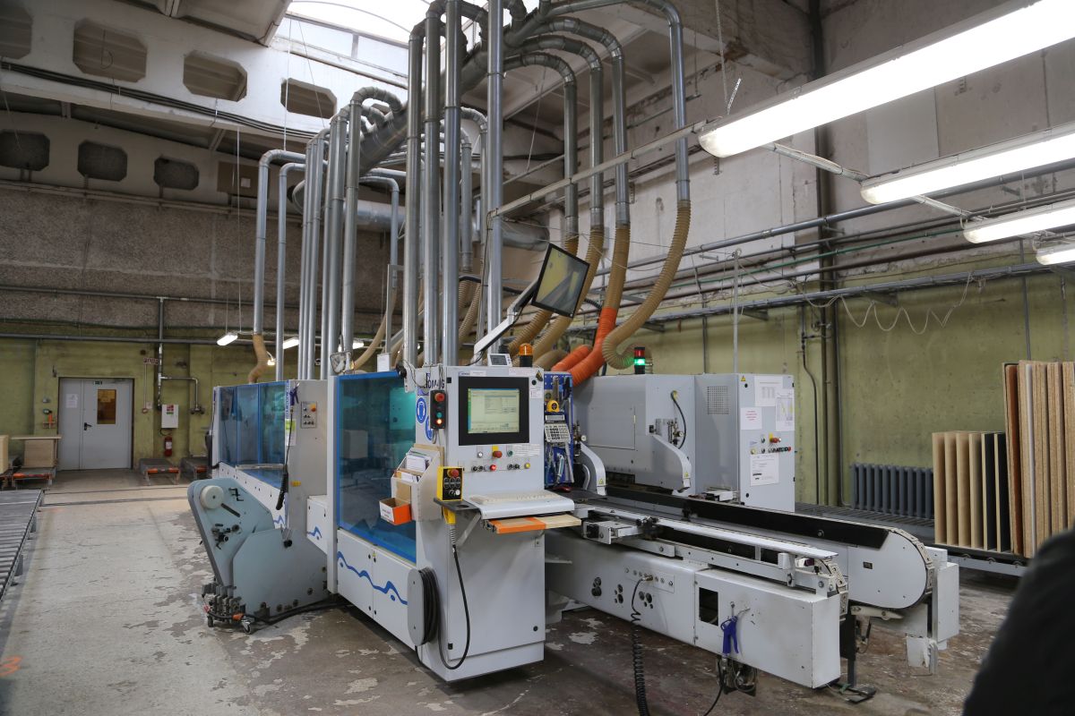 doppelseitige Kantenanleimmaschine / HOMAG / KFL526/C