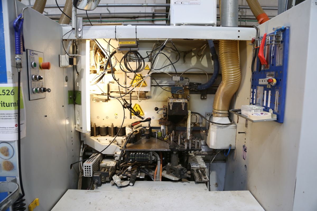 doppelseitige Kantenanleimmaschine / HOMAG / KFL526/C