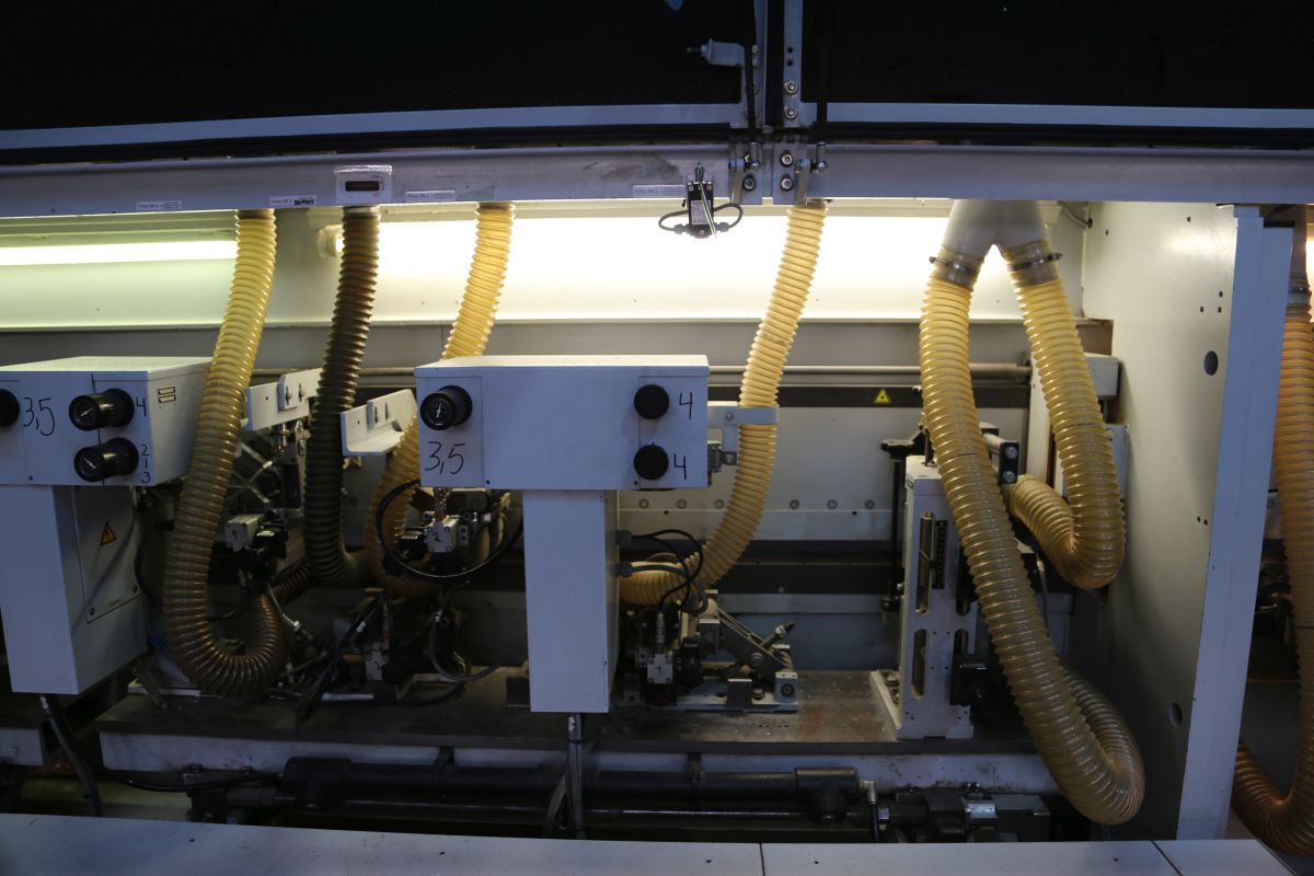 doppelseitige Kantenanleimmaschine / HOMAG / KFL526/C