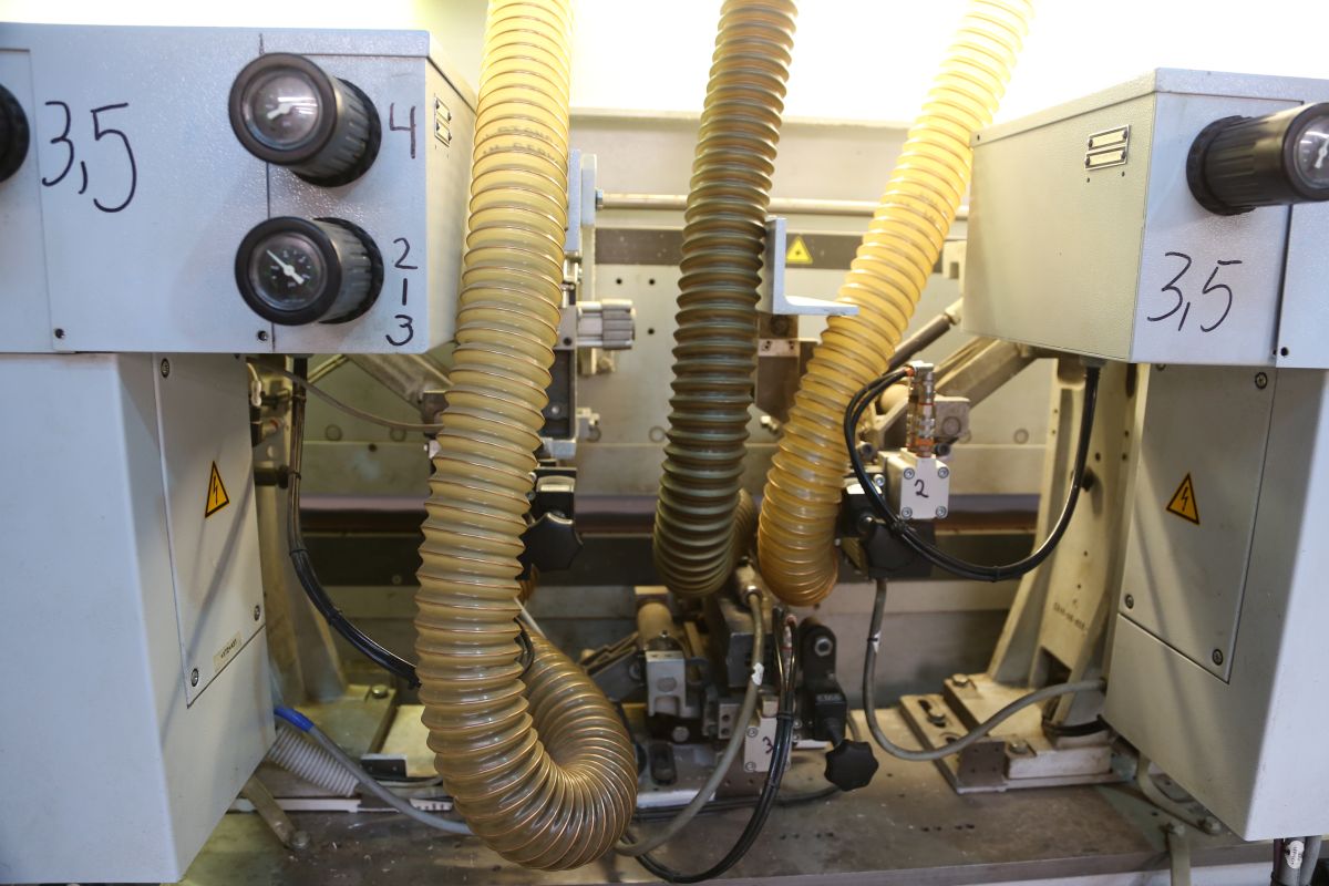 doppelseitige Kantenanleimmaschine / HOMAG / KFL526/C