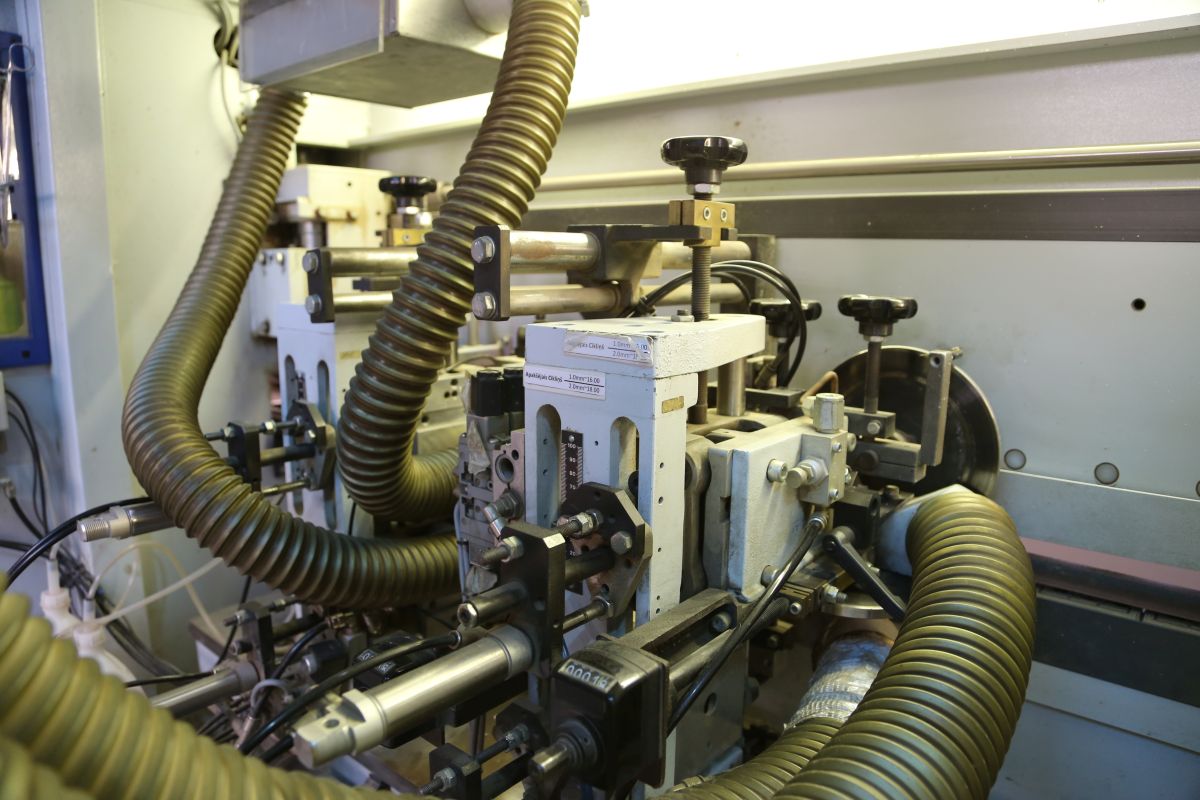 doppelseitige Kantenanleimmaschine / HOMAG / KFL526/C