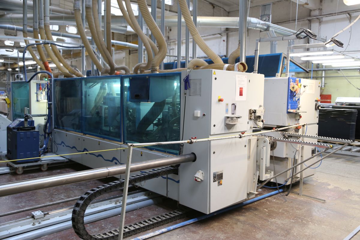 doppelseitige Kantenanleimmaschine / HOMAG / KFL526/C
