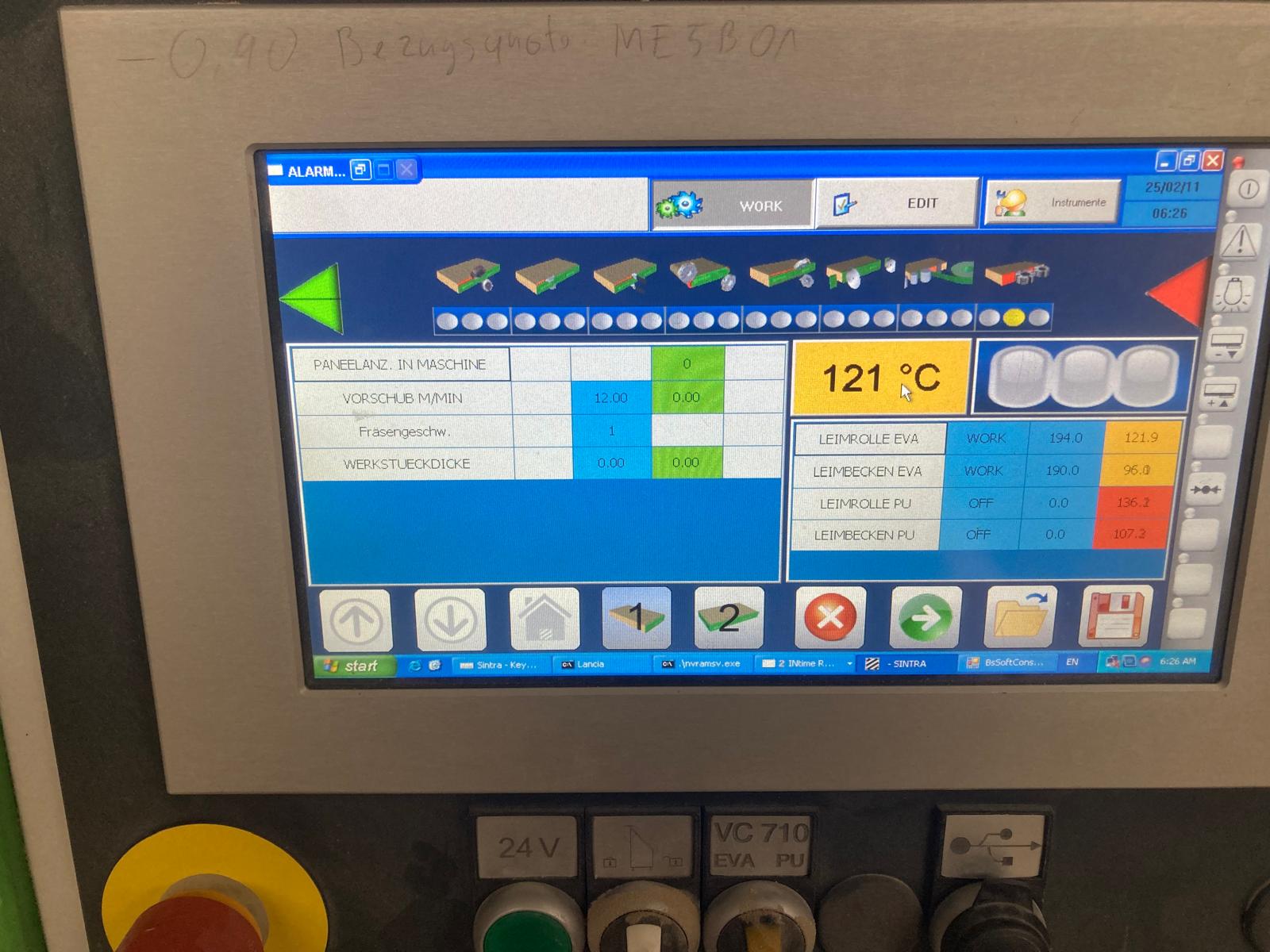 einseitige Kantenanleimmaschine / BIESSE / Akron 1440
