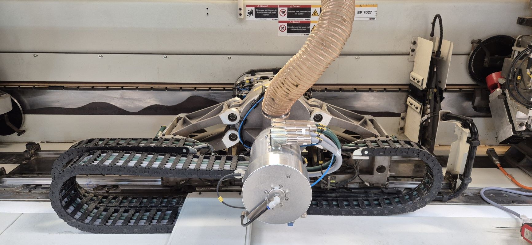 Kantenanleimmaschine mit Werkstückrückführung / IMA / Novimat Concept/ I / G80 / 440 / R3 +