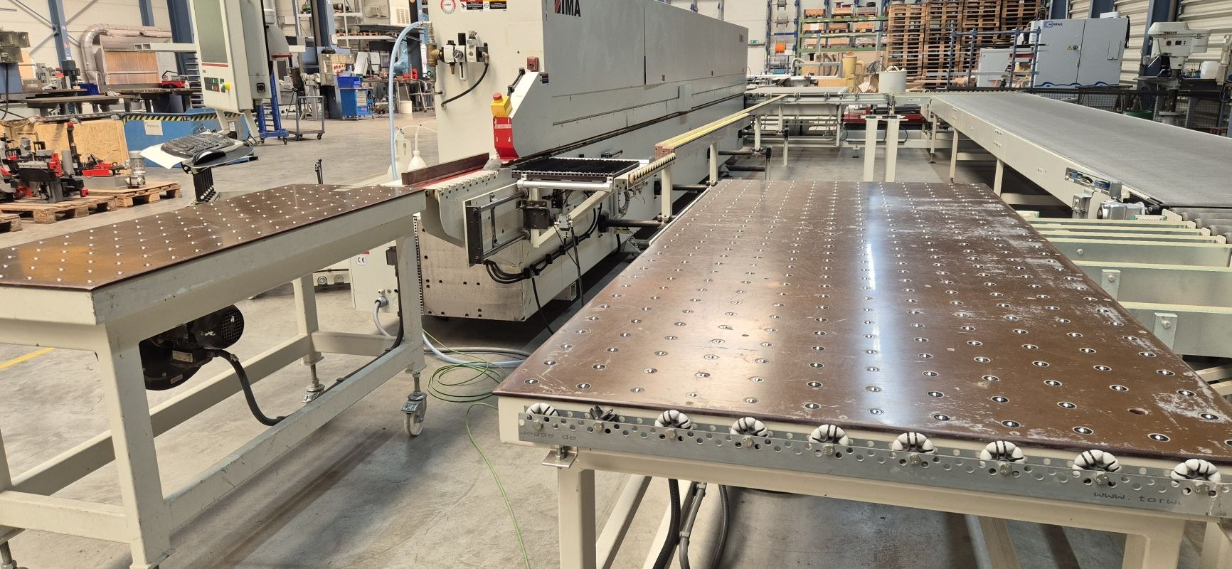 Kantenanleimmaschine mit Werkstückrückführung / IMA / Novimat Concept/ I / G80 / 440 / R3 +