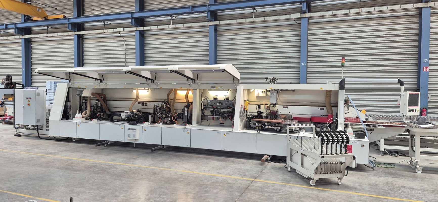 Kantenanleimmaschine mit Werkstückrückführung / IMA / Novimat Concept/ I / G80 / 440 / R3 +