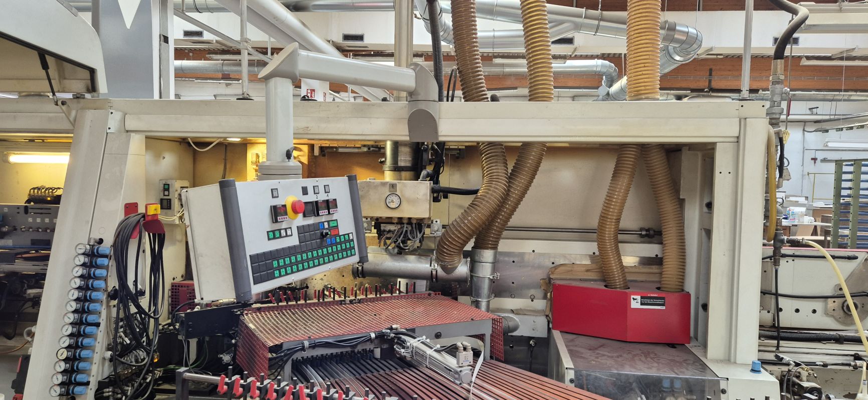 einseitige Kantenanleimmaschine / IMA / Novimat Systems/I/R75/1000