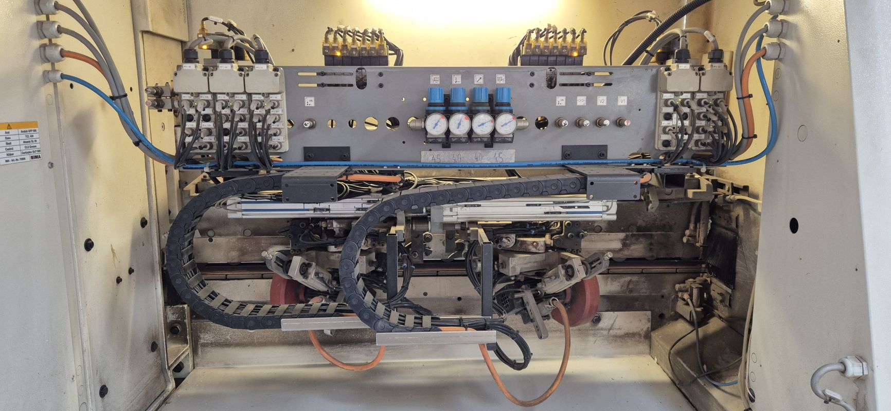 einseitige Kantenanleimmaschine / IMA / Novimat Systems/I/R75/1000