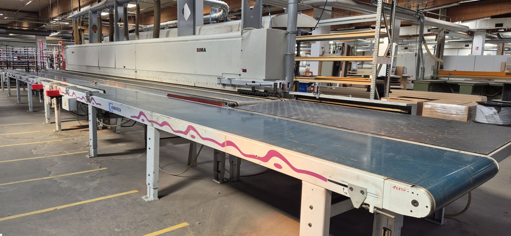 einseitige Kantenanleimmaschine / IMA / Novimat Systems/I/R75/1000