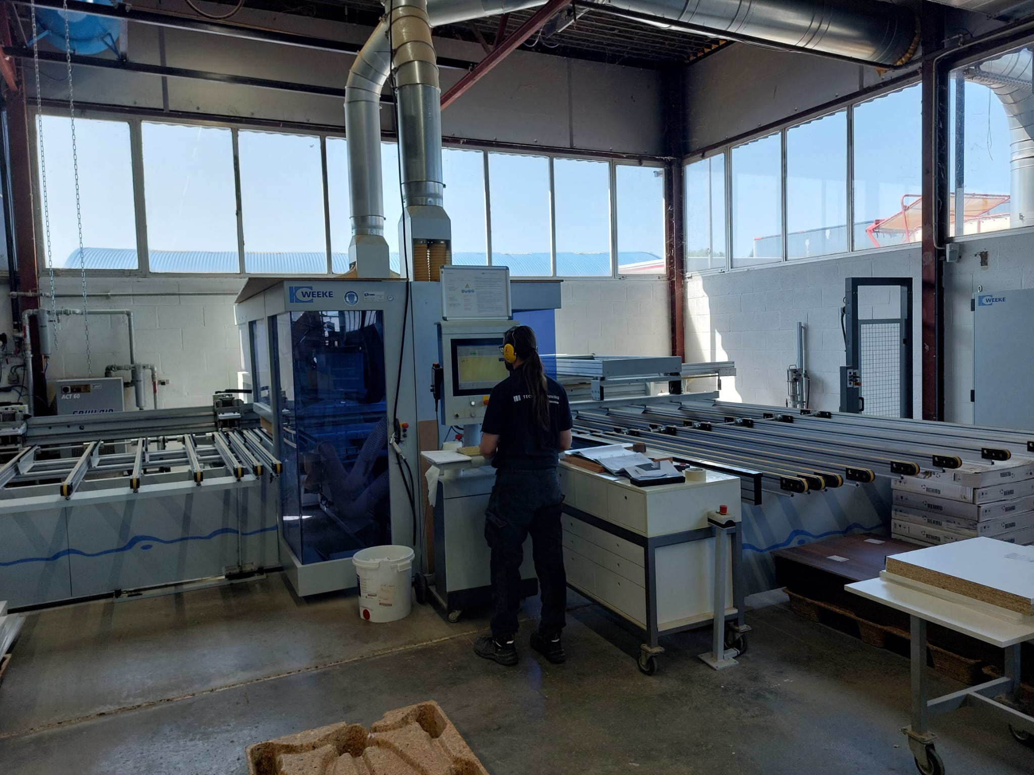 CNC-Bearbeitungszentrum / WEEKE / Optimat BHX 500/D CNC-Bearbeitungszentrum / WEEKE / Optimat BHX 500/D