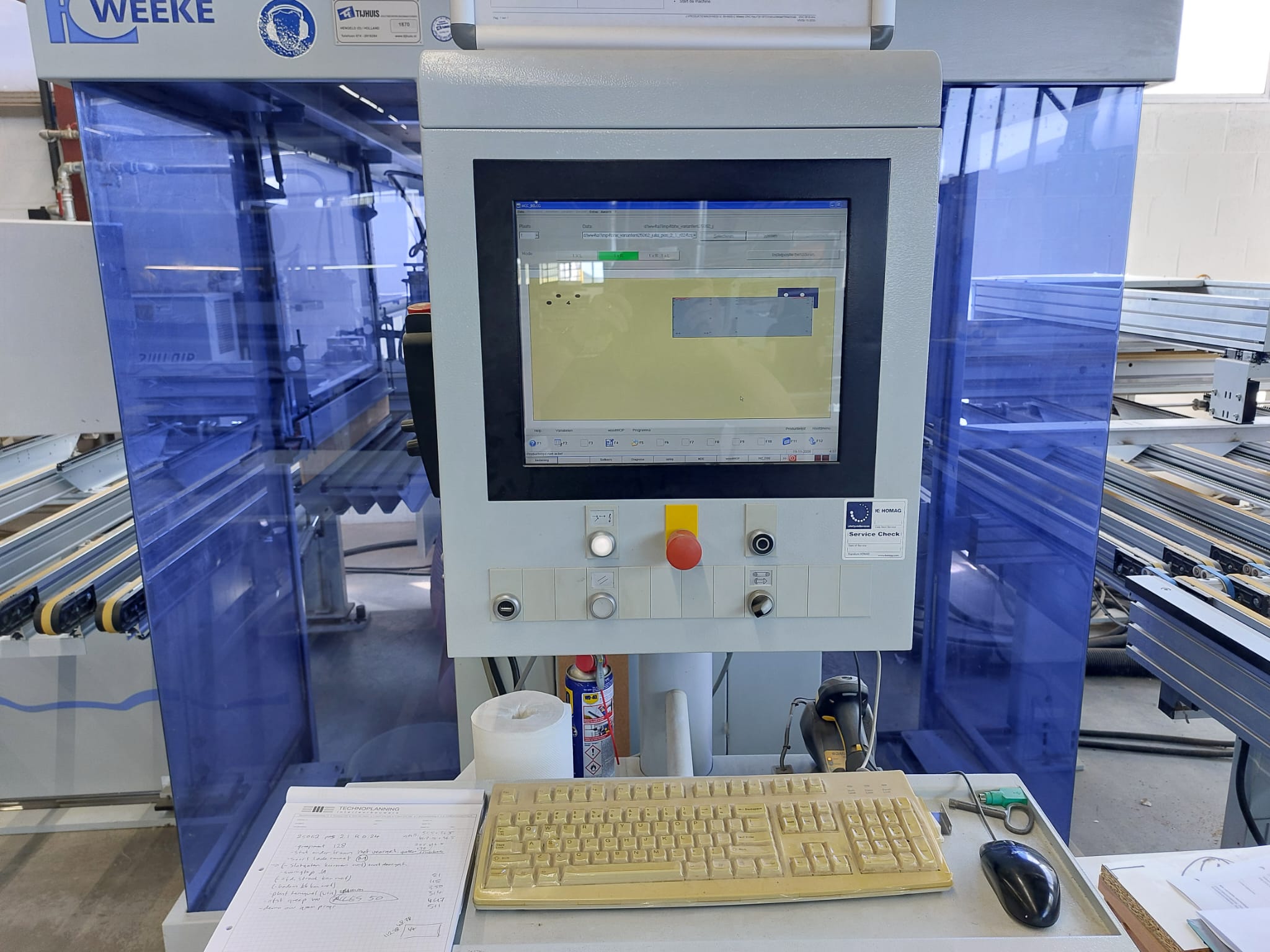 CNC-Bearbeitungszentrum / WEEKE / Optimat BHX 500/D CNC-Bearbeitungszentrum / WEEKE / Optimat BHX 500/D