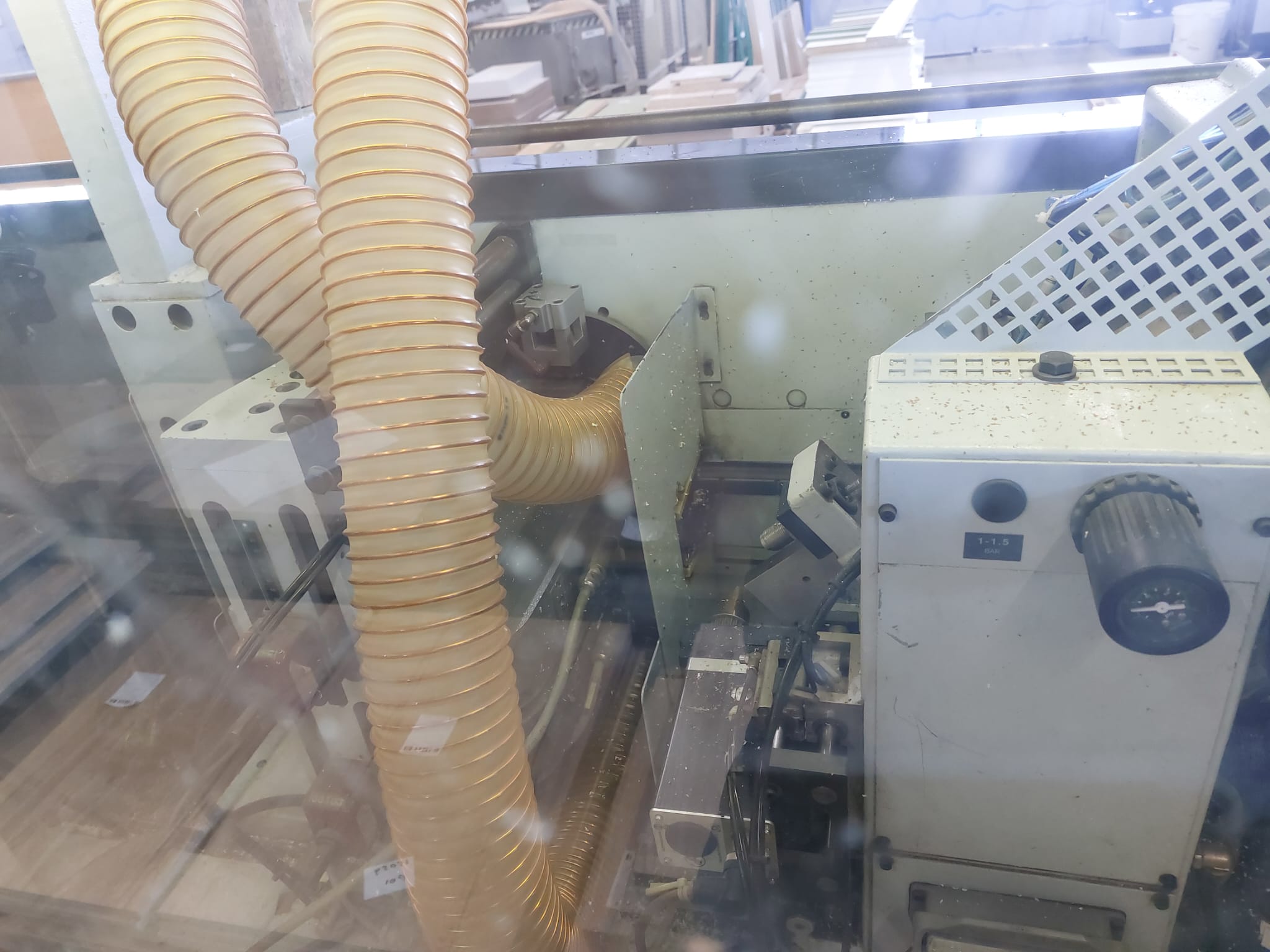 einseitige Kantenanleimmaschine mit Werkstück-Rückführung / HOMAG / Optimat KL 78/A20/S2/Z