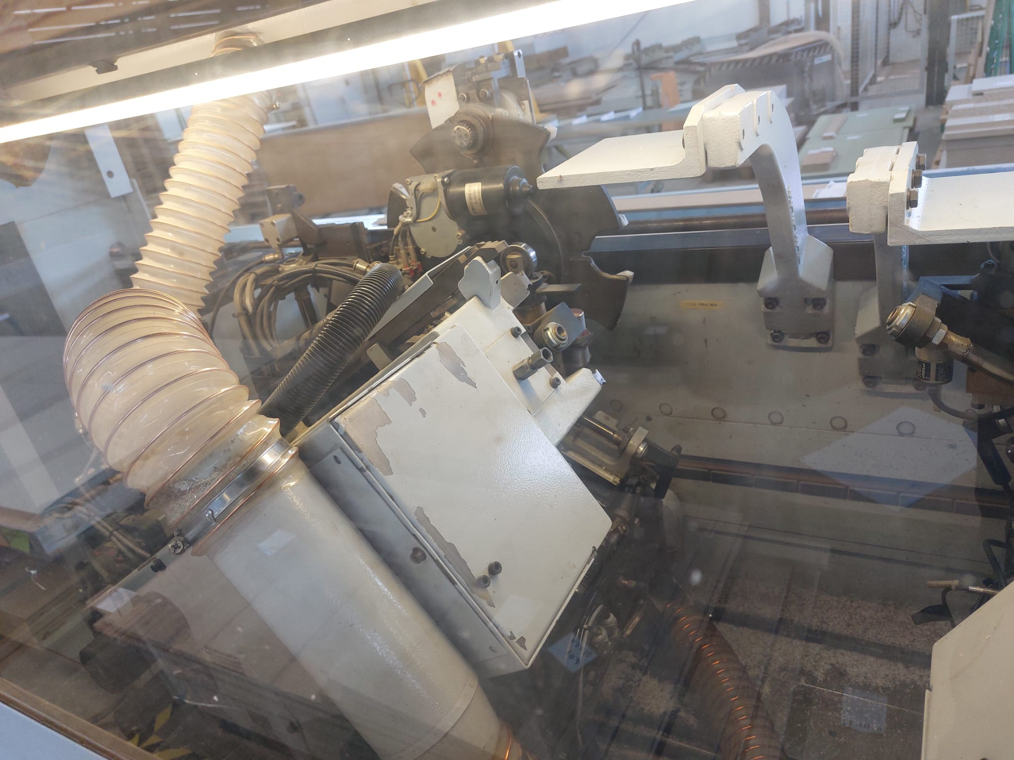 einseitige Kantenanleimmaschine mit Werkstück-Rückführung / HOMAG / Optimat KL 78/A20/S2/Z