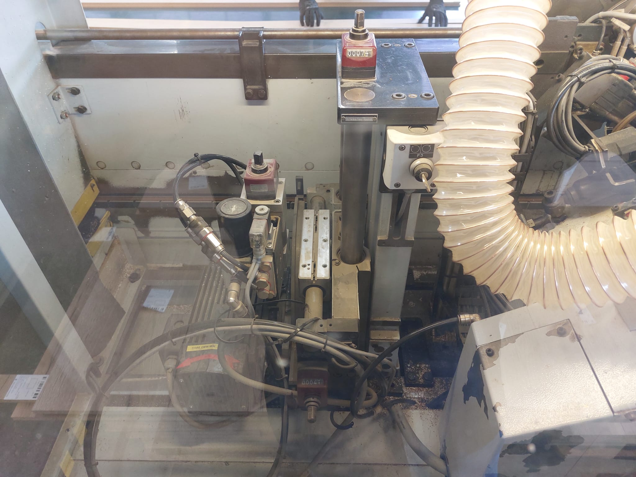 einseitige Kantenanleimmaschine mit Werkstück-Rückführung / HOMAG / Optimat KL 78/A20/S2/Z