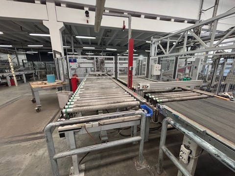 Verpackungslinie Fronten / MAW + Ligmatech / 