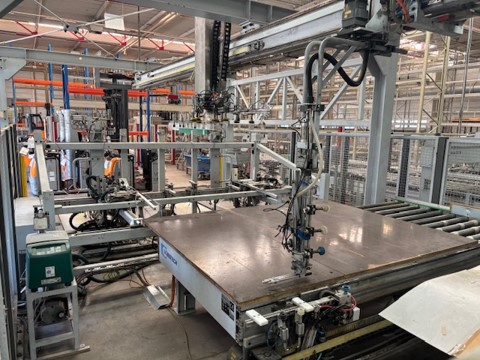 Verpackungslinie Fronten / MAW + Ligmatech / 