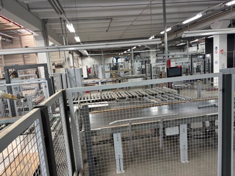 Verpackungslinie Fronten / MAW + Ligmatech / 
