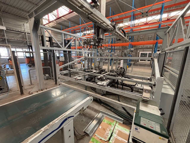 Verpackungslinie Boden / LIGMATECH / 