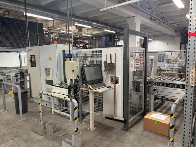 Verpackungslinie Boden / LIGMATECH / 