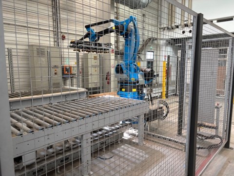 Verpackungslinie Schweber / LIGMATECH / 