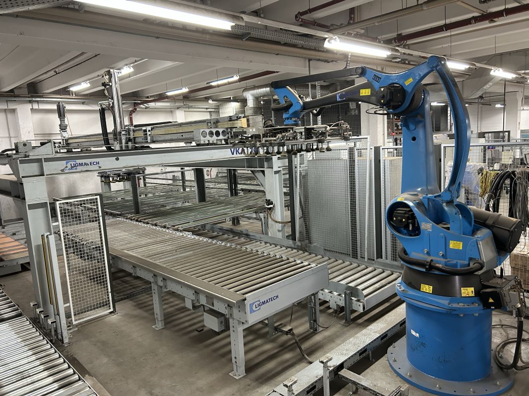 Palettieranlage / Ligmatech + WTT / 