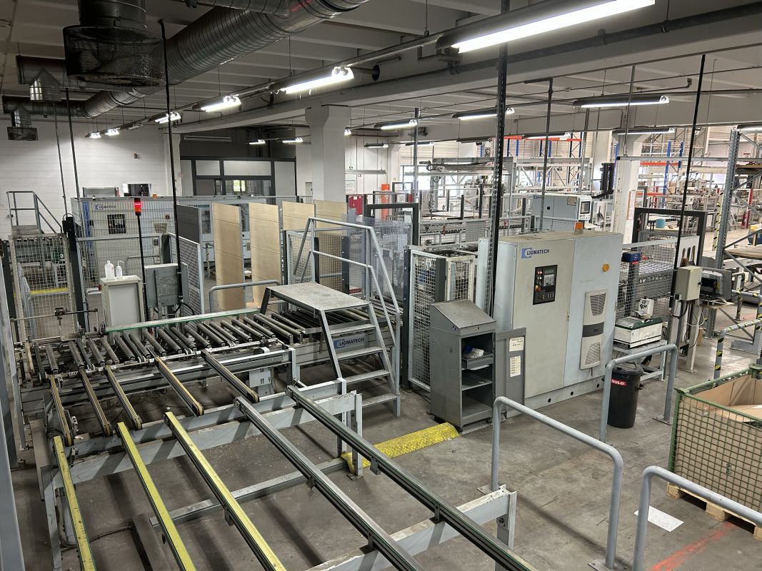 Palettieranlage / Ligmatech + WTT / 