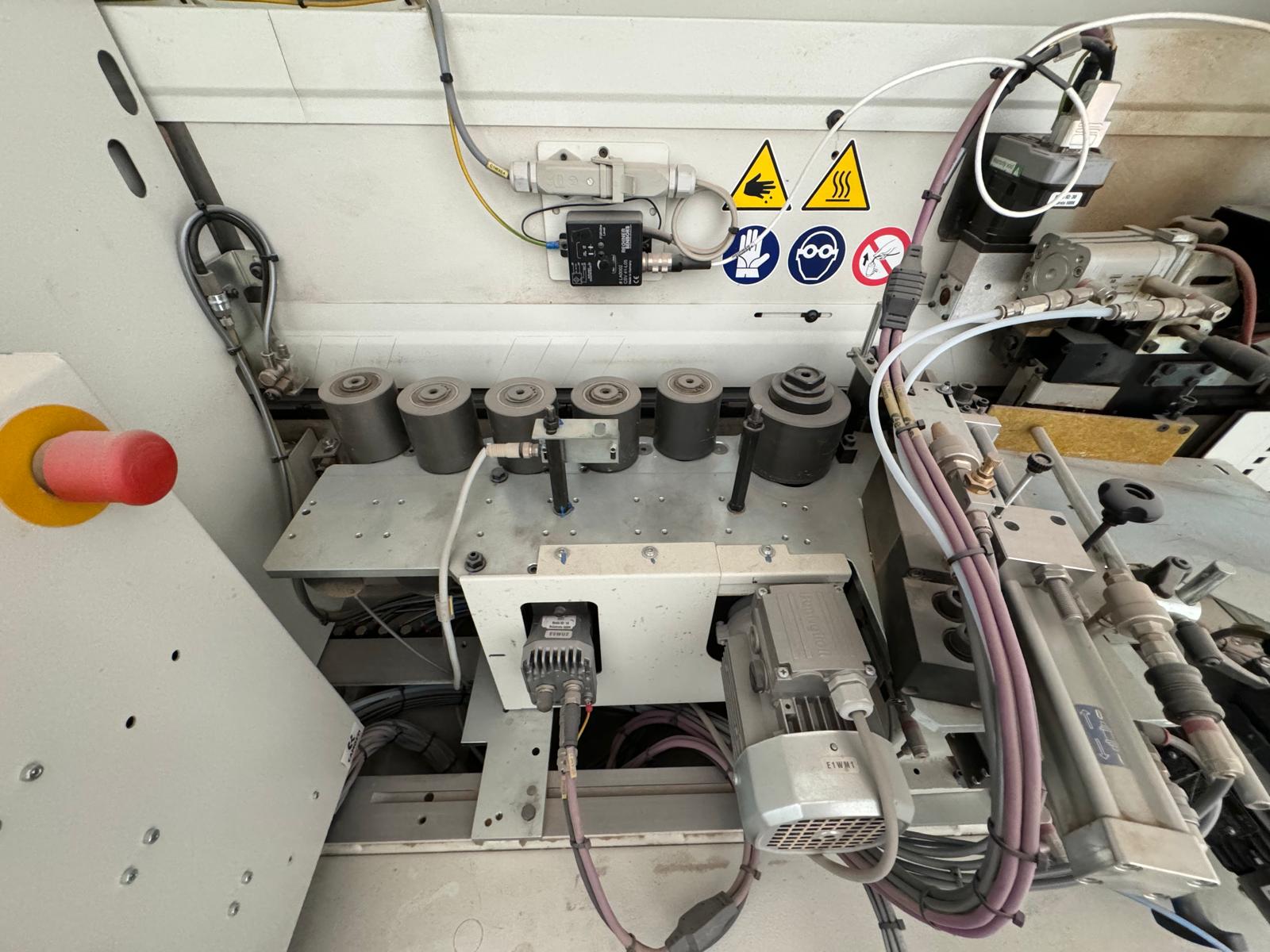 Industrielle automatsiche Kantenanleimmaschine mit Rückführung / SCM / Stefani md