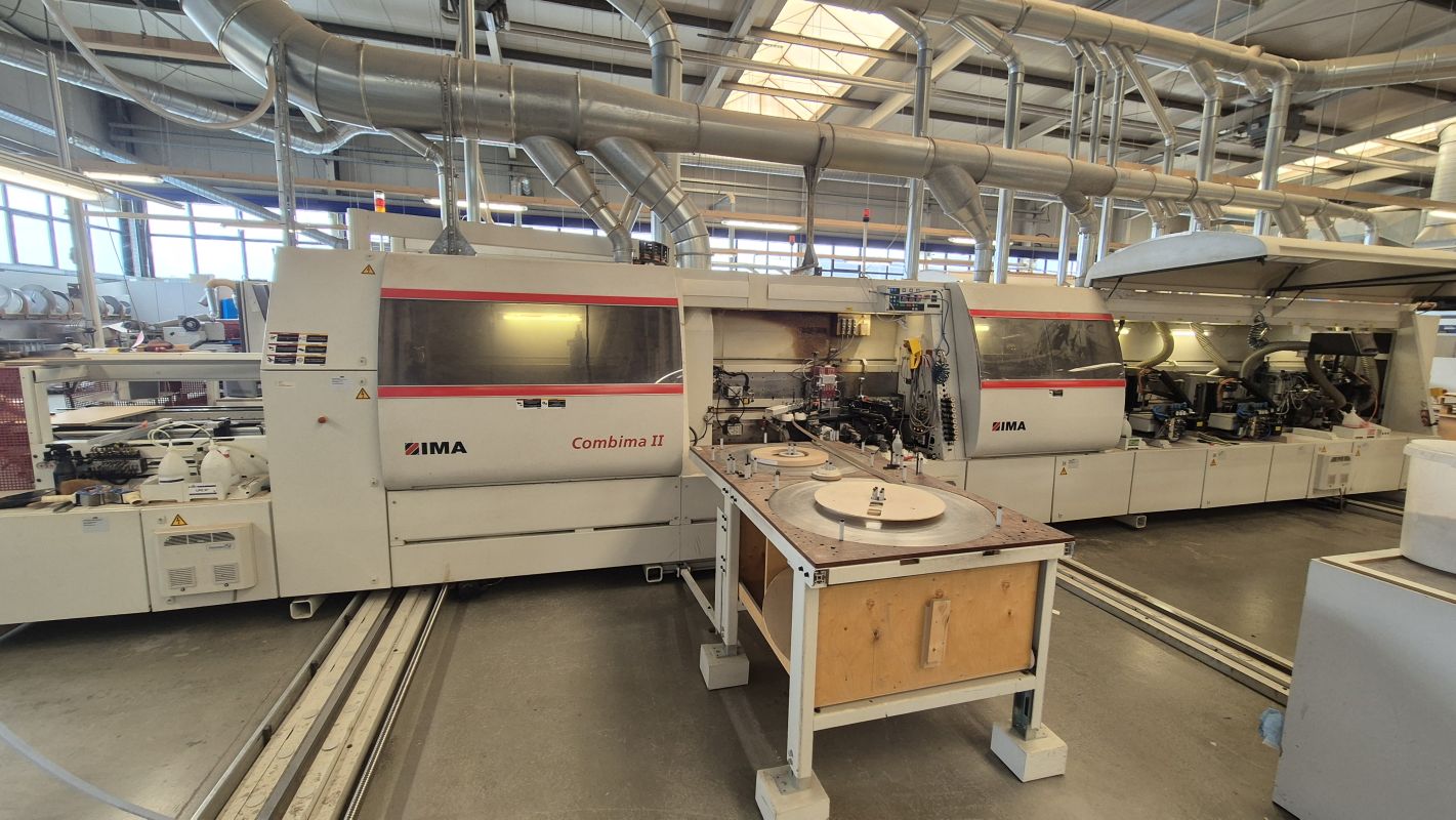 Doppelseitige Kantenanleimmaschine / IMA / Combima/II/390/B/L12