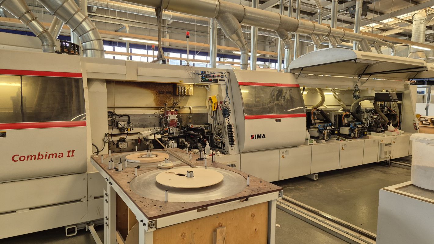 Doppelseitige Kantenanleimmaschine / IMA / Combima/II/390/B/L12