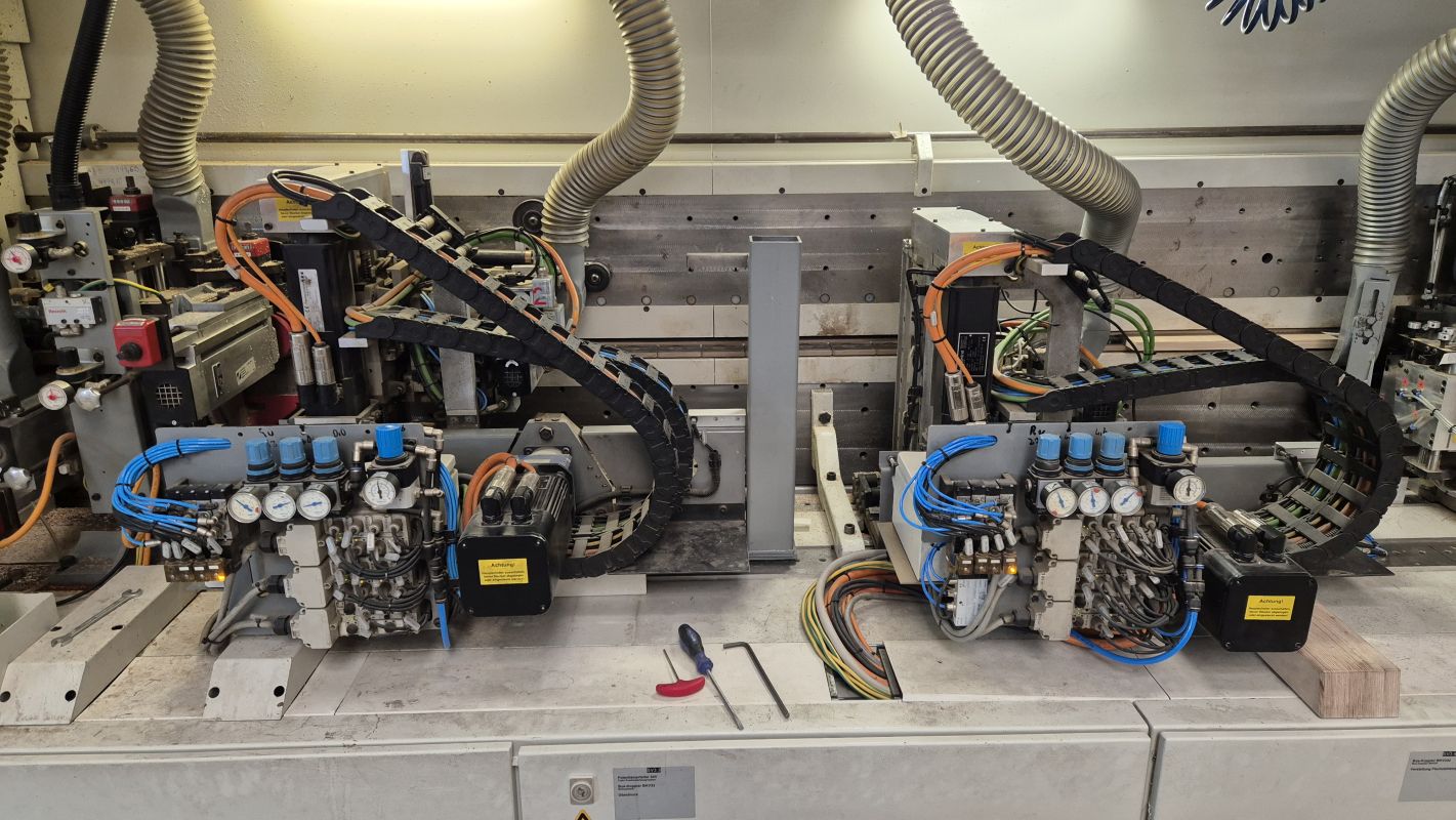 Doppelseitige Kantenanleimmaschine / IMA / Combima/II/390/B/L12