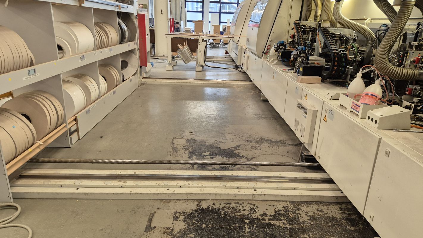 Doppelseitige Kantenanleimmaschine / IMA / Combima/II/390/B/L12