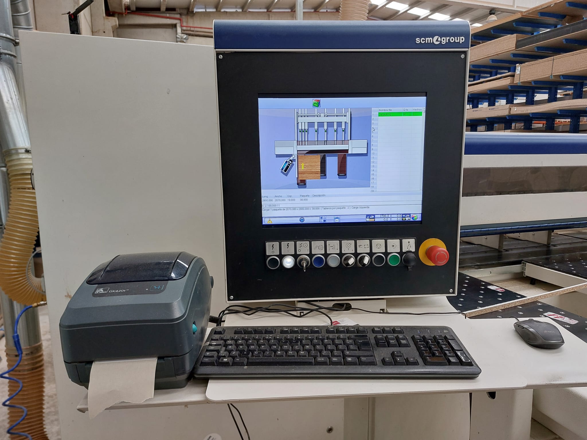 Plattenaufteilsäge / SCM / Gabbiani T3 110A