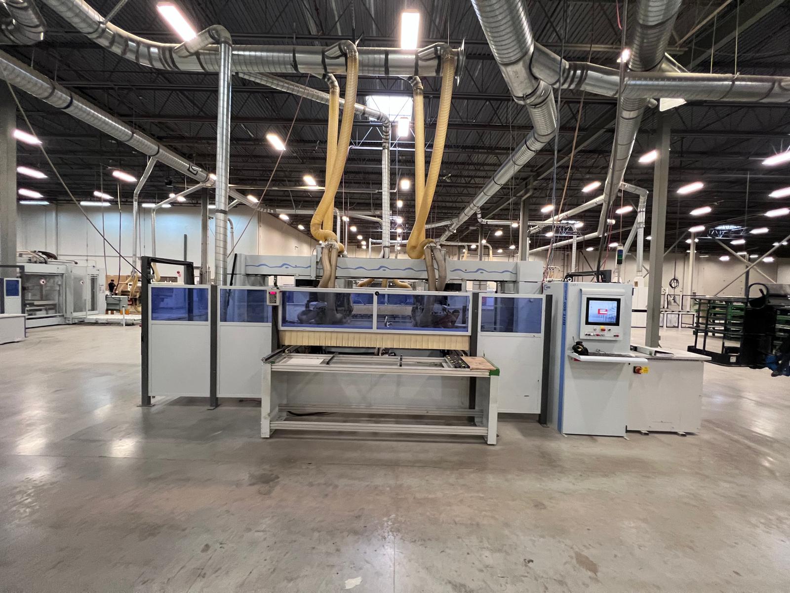CNC Bearbeitungszentrum mit Abstapelung / WEEKE / BHT 500
