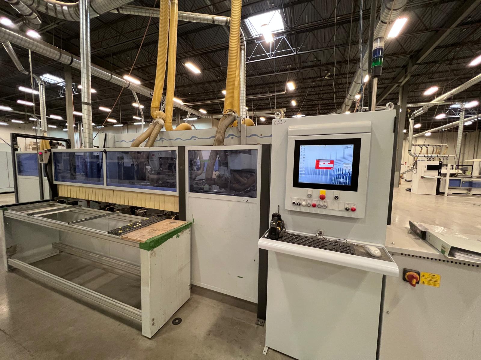 CNC Bearbeitungszentrum mit Abstapelung / WEEKE / BHT 500