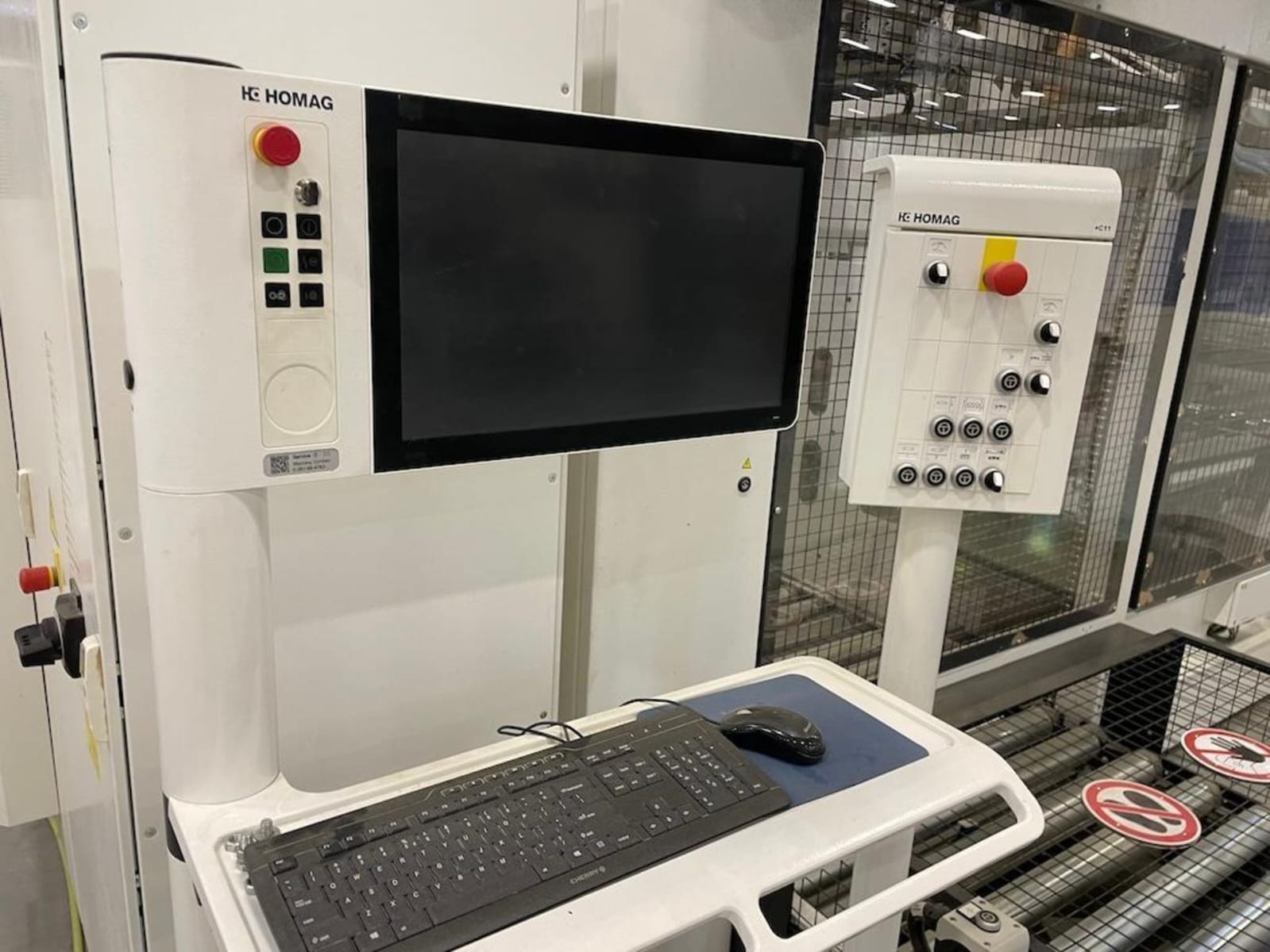 CNC Bearbeitungszentrum mit Abstapelung / WEEKE / BHT 500