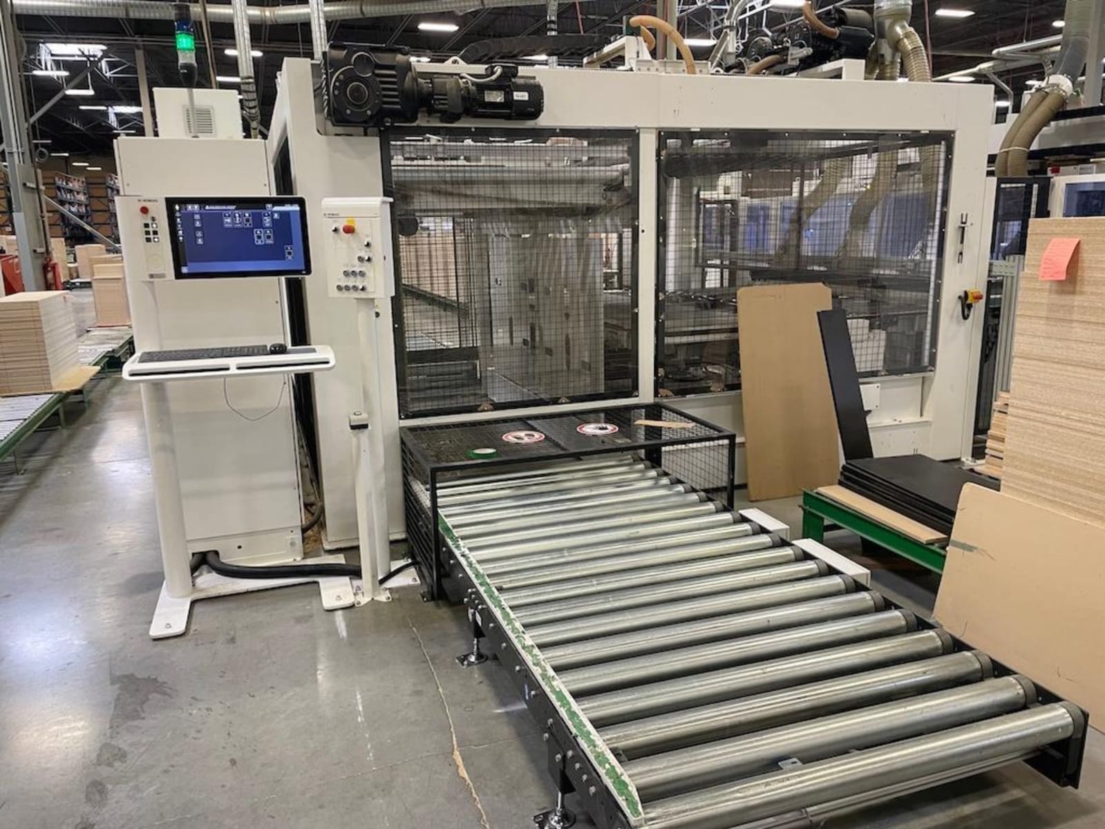 CNC Bearbeitungszentrum mit Abstapelung / WEEKE / BHT 500