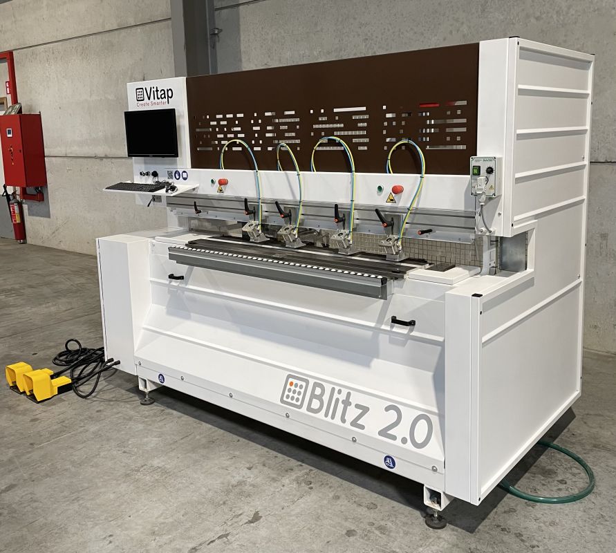CNC- Bohr- u. Dübeleintreibmaschine / VITAP / Blitz 2.0