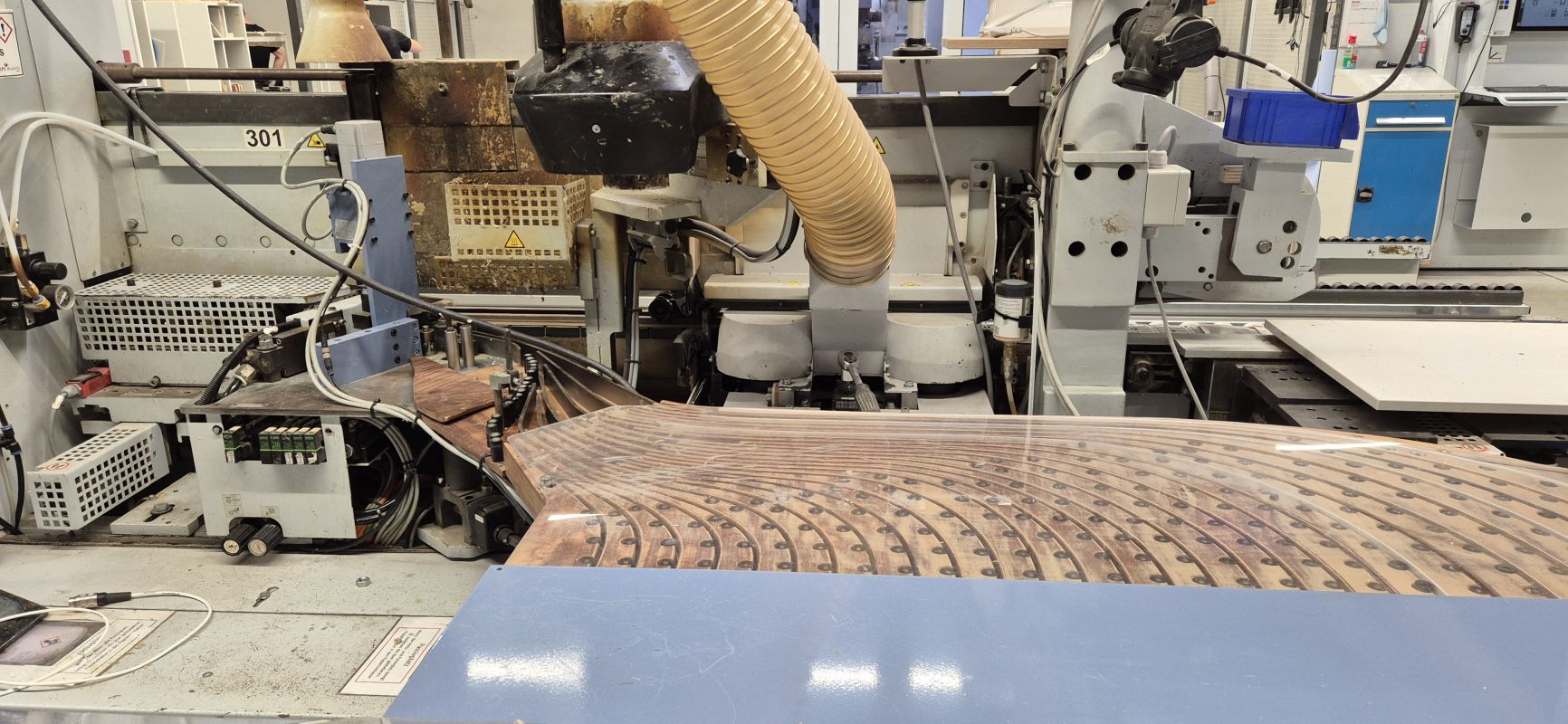 einseitige Kantenanleimmaschine / HOMAG / KAL 310/7/A3