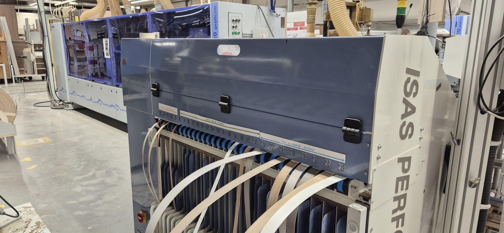 einseitige Kantenanleimmaschine / HOMAG / KAL 310/7/A3