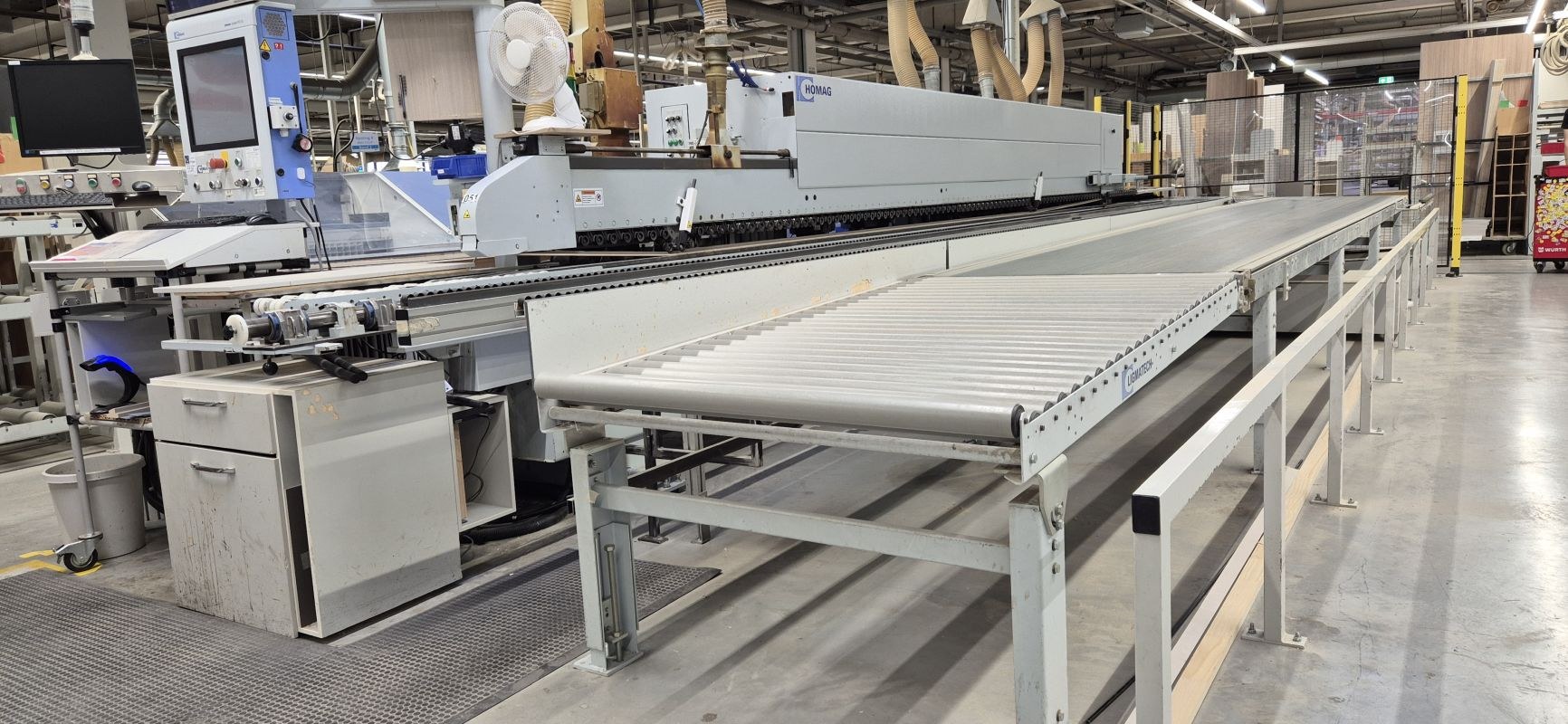 einseitige Kantenanleimmaschine / HOMAG / KAL 310/7/A3