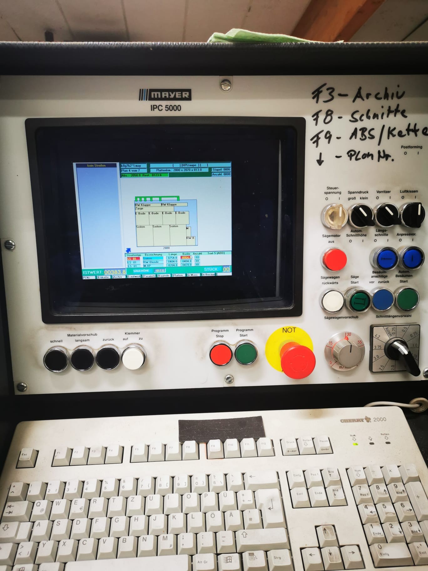 Horizontale Plattensäge / Mayer / PS9Z ECO - 4200