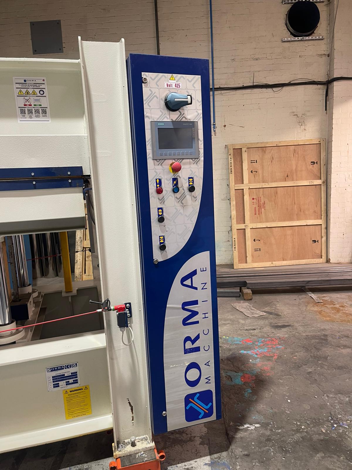 Heizplattenpresse / ORMA / NPC/DIGIT 6/95 30/13 AS-BO