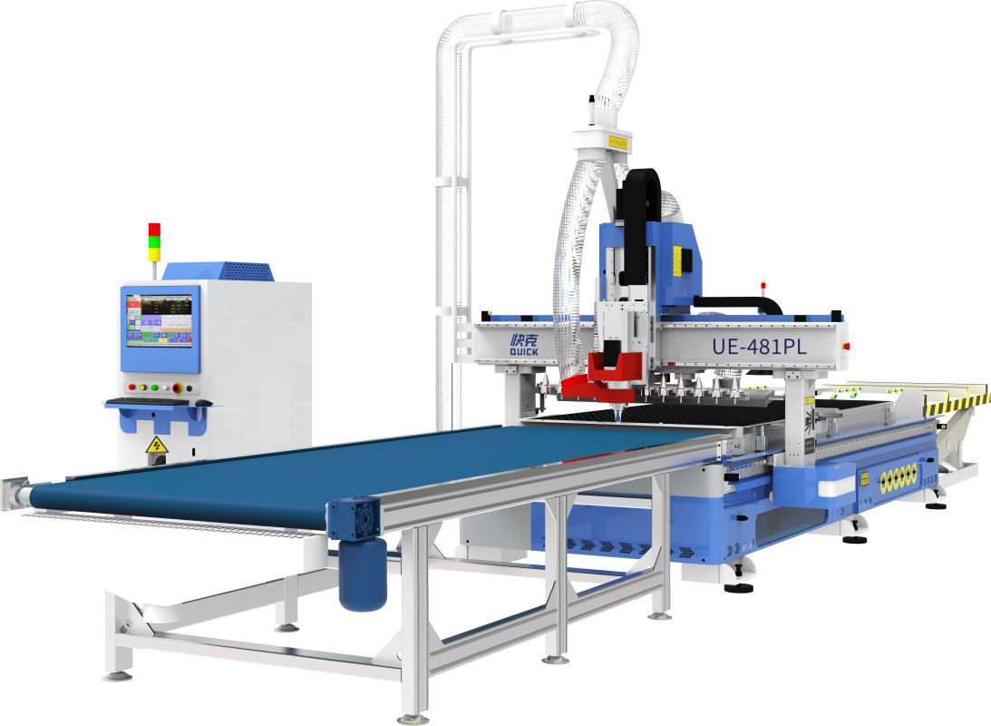 4-Achsen CNC Fräsmaschine / QUICK CNC / UE-481PL 4-Achsen CNC Fräsmaschine / QUICK CNC / UE-481PL