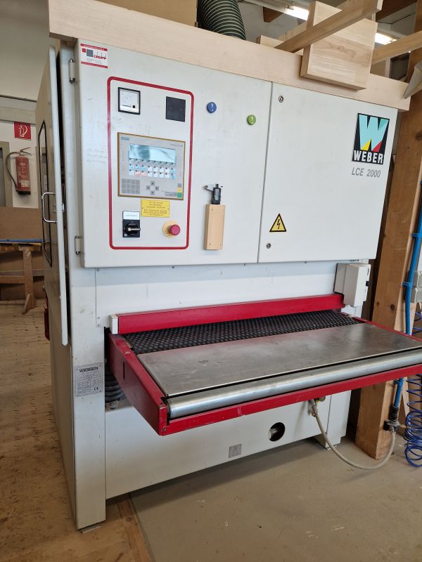 Breitbandschleifmaschine / WEBER / LC 2000 DP 1100