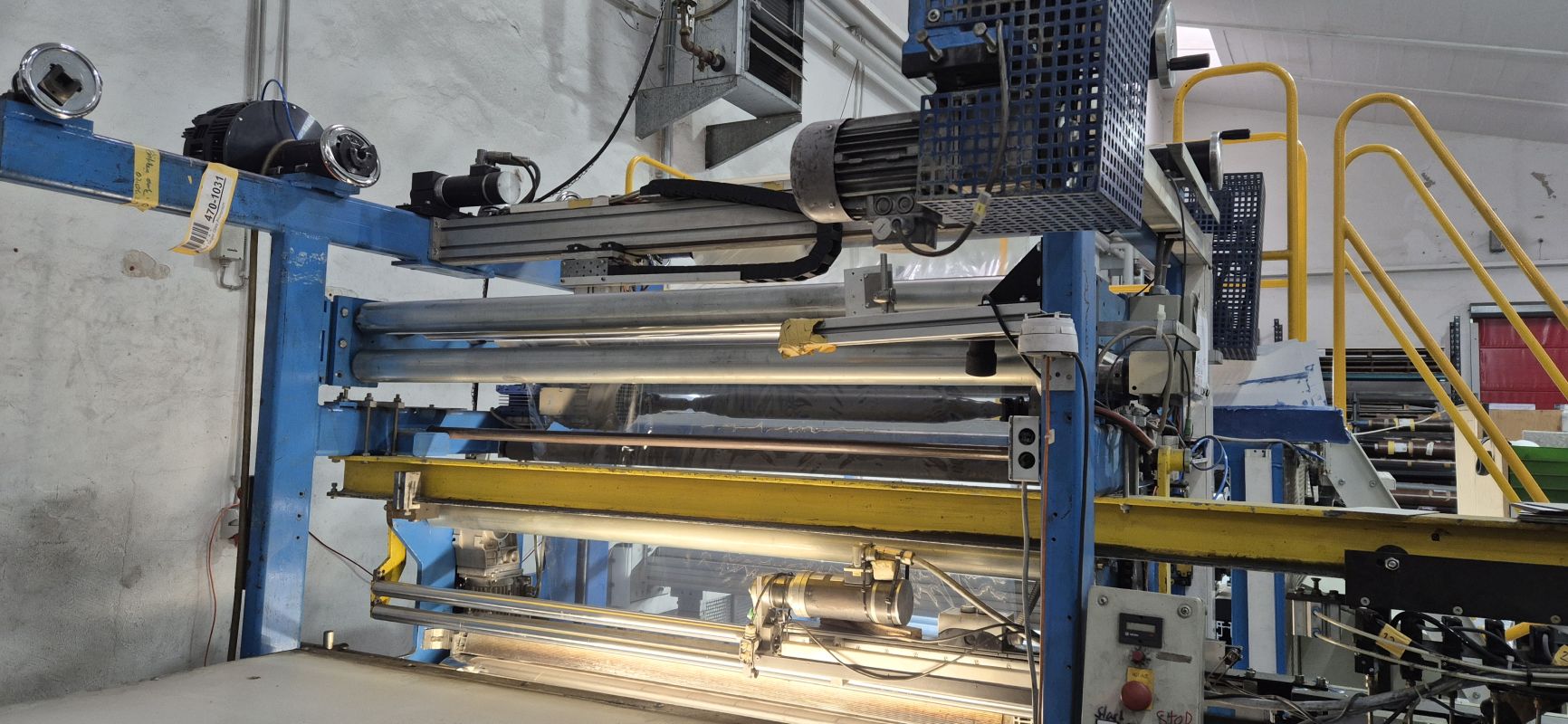 Hotmelt Fl&auml;chen Kaschieranlage / F&O / 03035