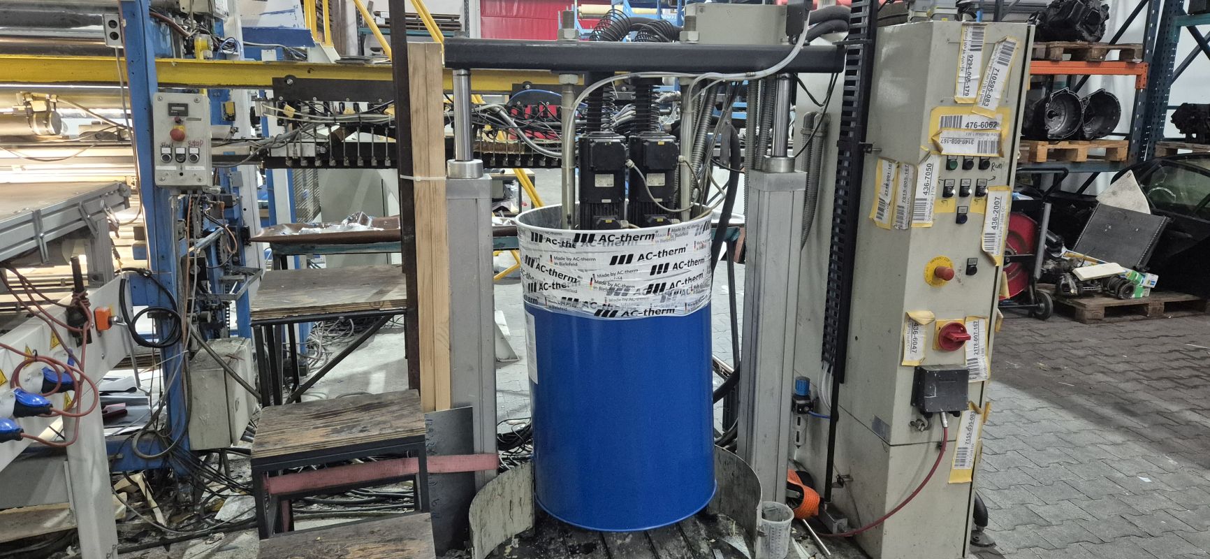 Hotmelt Fl&auml;chen Kaschieranlage / F&O / 03035