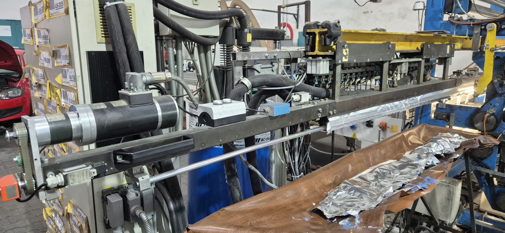 Hotmelt Fl&auml;chen Kaschieranlage / F&O / 03035