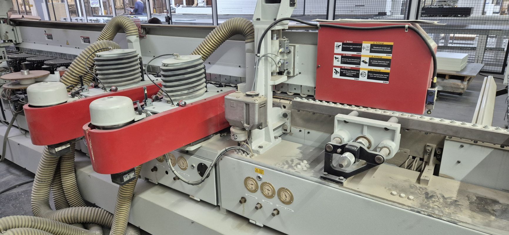 Kantenschleif-u. Pr&auml;gemaschine / Leonhard Kurz F&uuml;rth / KTF 70737L