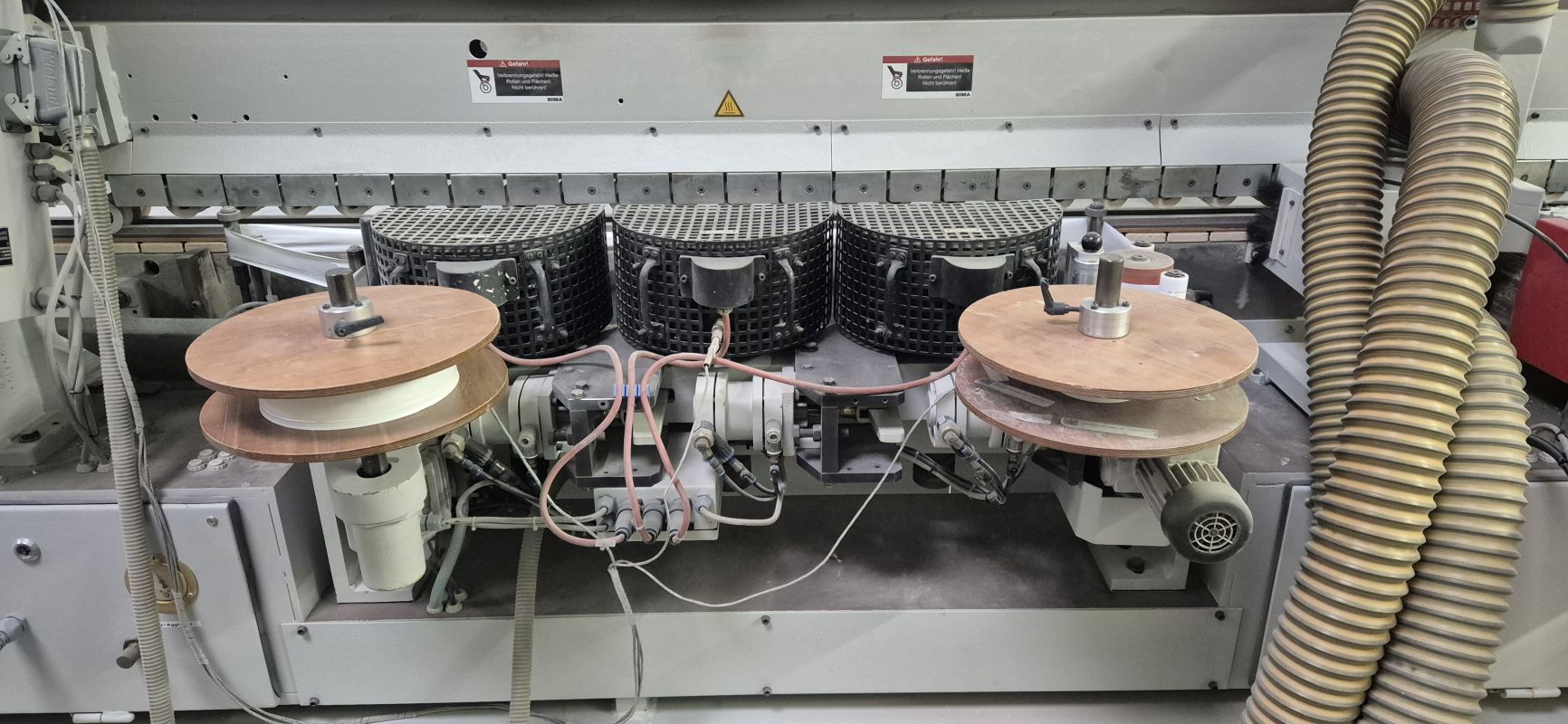 Kantenschleif-u. Pr&auml;gemaschine / Leonhard Kurz F&uuml;rth / KTF 70737L